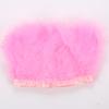 Full Velvet Turkey Feather Cloth Edge Diy Feather Headdress Corsage Decorative Material Feather Clothing Accessories