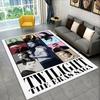 Classic Twilight Saga Edward Bella Carpet Rug for Playroom Bedroom Living Room Sofa Home Decor,kid Area Rug Non-slip Floor Mat