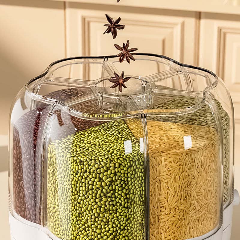 Cheap Food Dispensers Airtight Grain Food Storage Container Box 360