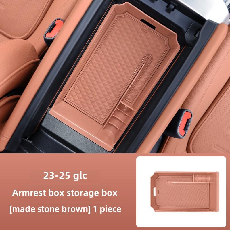 For Mercedes Benz GLC Class X254 W254 GLC260 GLC300  2024 Car Accessories Central Armrest Storage Box Organizer Tray Holder