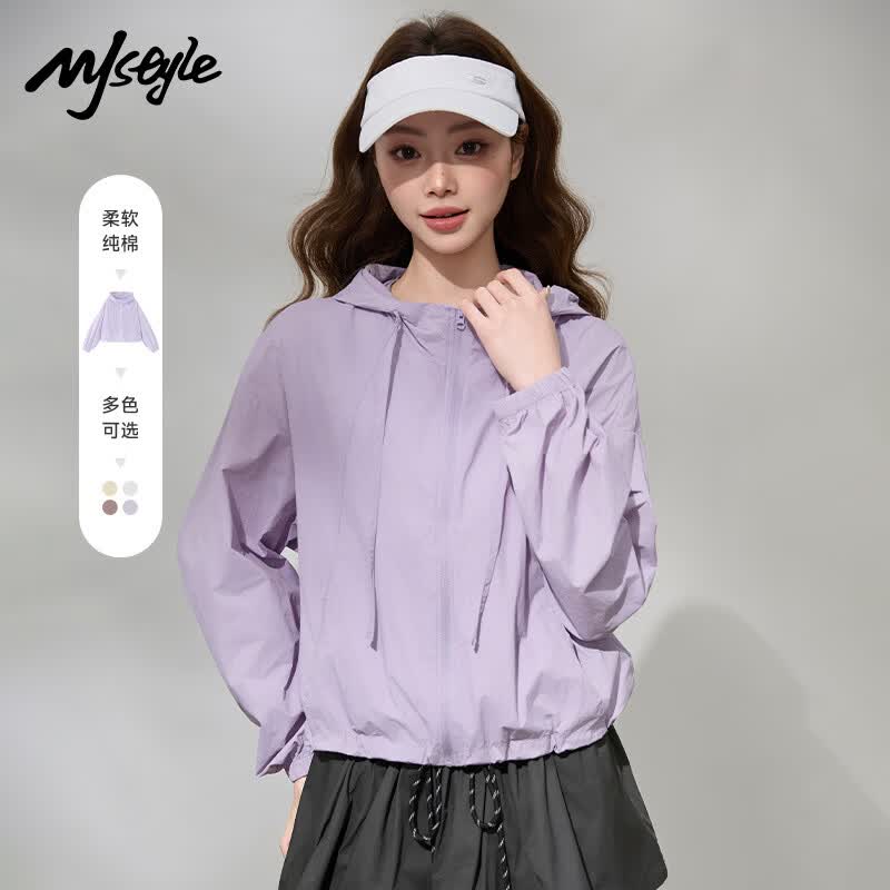 MJ STYLE Women s Loose Fit Cooling UV Protection Sun Shirt L