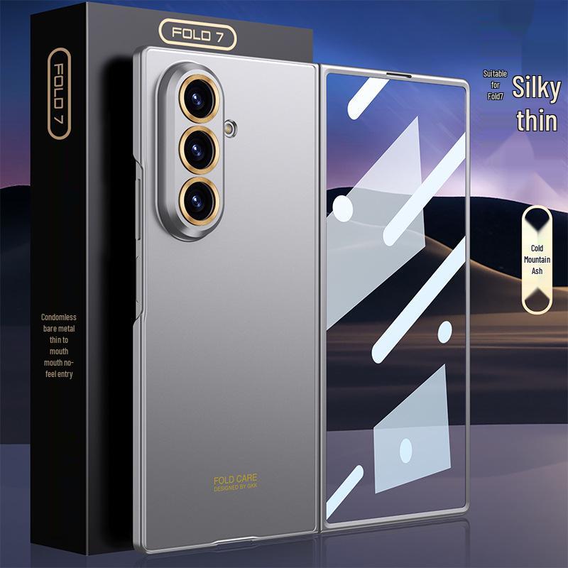 Samsung Z Fold 7 Ultra-thin Hard Protective Case with Integrated Film