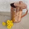 Pure Copper Luxury Design Jug Pitcher, Storage & Serving Water, Beneficial for Health, Volume- 1300 ML