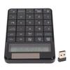 Calculator Number Pad Calculator Function 29 Keys 2.4GHz Wireless USB Plug and Play Ergonomic Design Wireless Number Pad