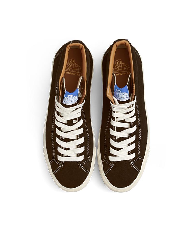 Last Resort Vm003 Suede Hi [Choc Brown/White]