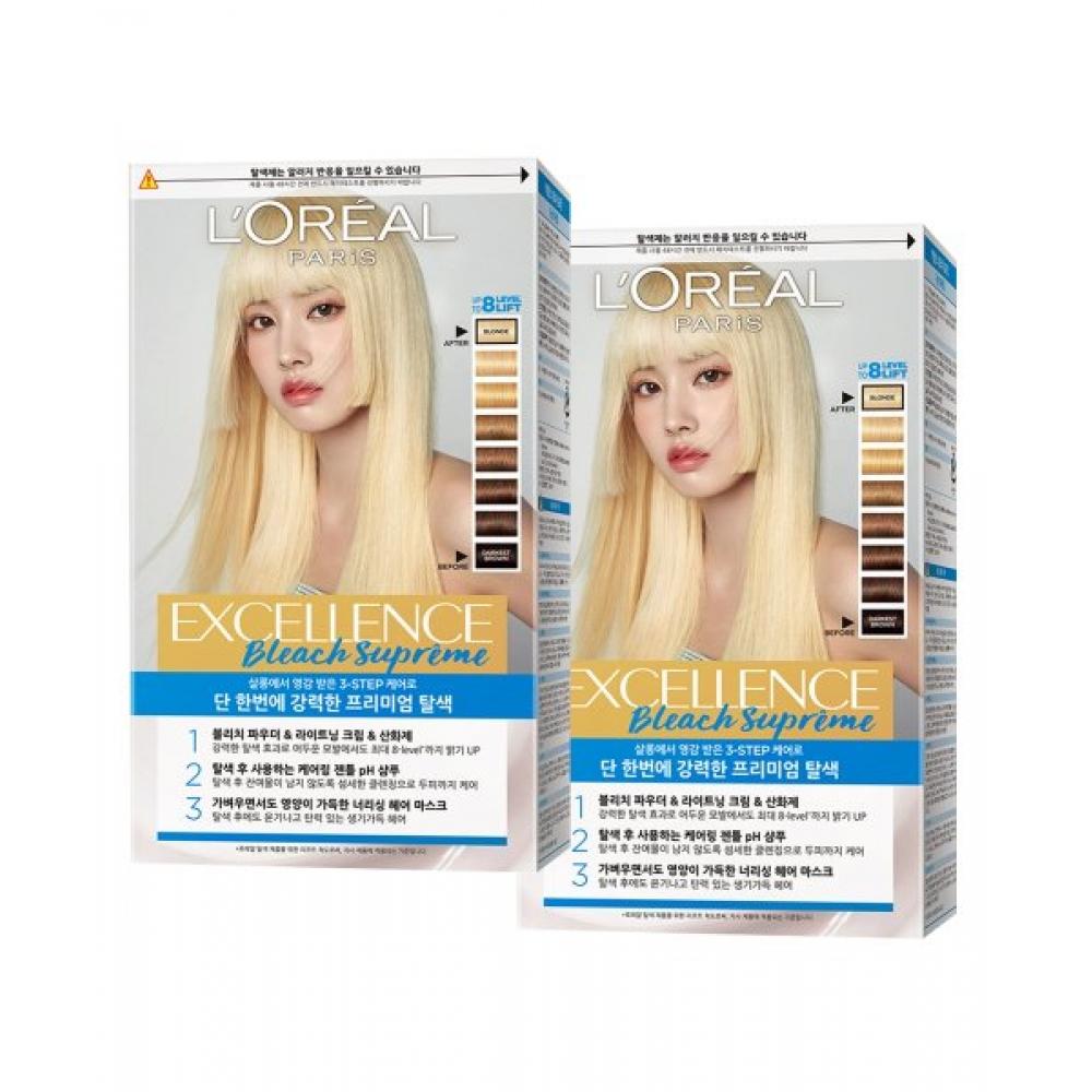 Lorealparis [2 шт.] Осветлитель Excellence Bleach Supreme EXCELLENCE BLEACH SUPREME