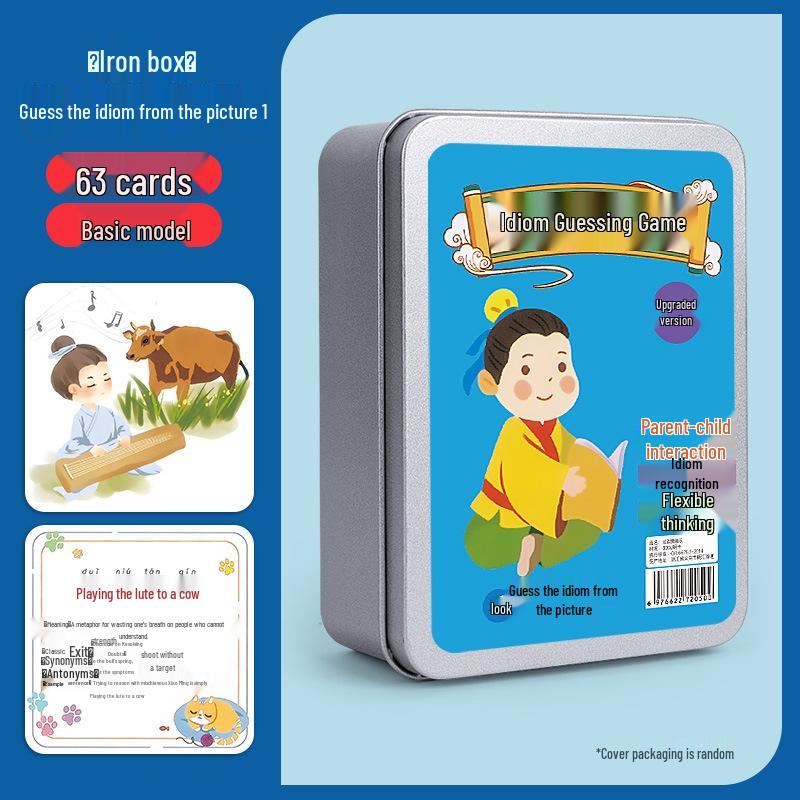 Fun Idiom Guessing Game Cards for Primary School Kids