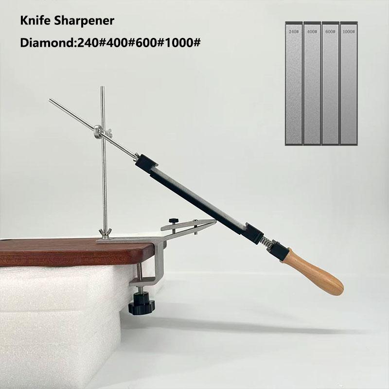 Home Fixed-angle Knife Sharpener Simple and Fast Sharp Abrasive Kitchen Knife Diamond Grinding Grinding Professional Sharp Tool