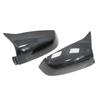Carbon Fiber Look Black Car Rearview Side Mirror Cover Caps For BMW 5 6 7 Series F01 F02 F03 F04 F06 F07 F10 F11 F12 F13