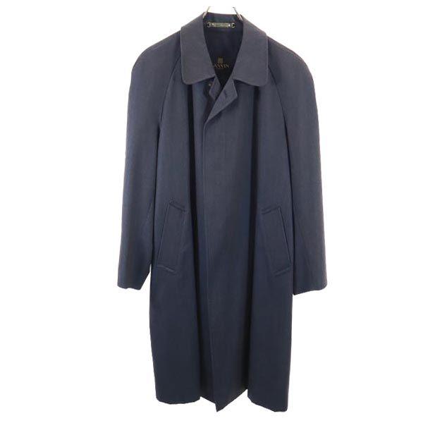 

LANVIN Stainless collar coat R48-45 Blue gray Men s Used
