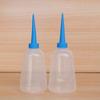 5Pcs 250ml PE Plastic Squeezable Tip Applicator Bottle Refillable Dropper with Needle Tip Caps Oil Bottles