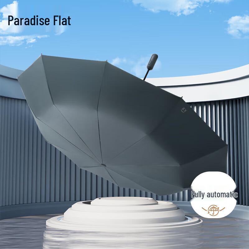 Paradise Automatic UV Protection Tri-Fold Umbrella