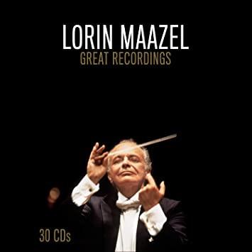 CD LORIN MAAZE  Lorin Maazel Great Recordings 88697932382 SPNY CLASSICAL 2011 Europe Classical Used
