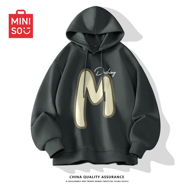 

MINISO Men s Heavyweight Hooded Sweatshirt 3XL