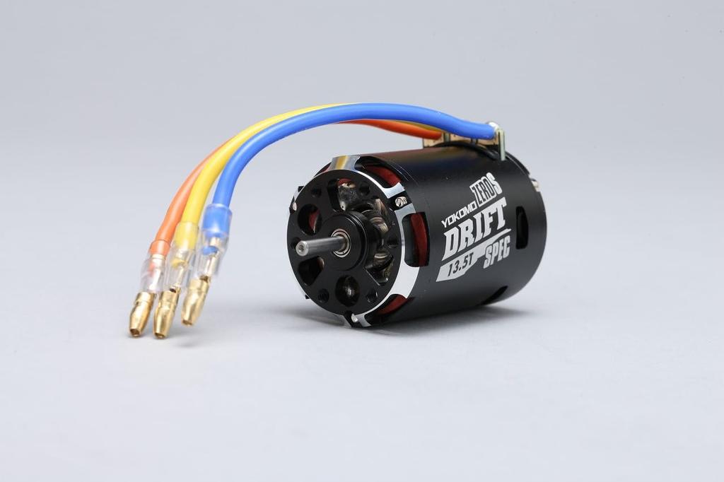 Yokomo ZERO S Brushless Motor 13.5T Sensored (Black) YM-S135DBA