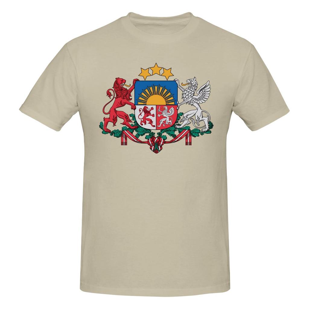 Funny Latvia Coat Of Arms Unisexs Printed TShirt Unisex T shirtBlack