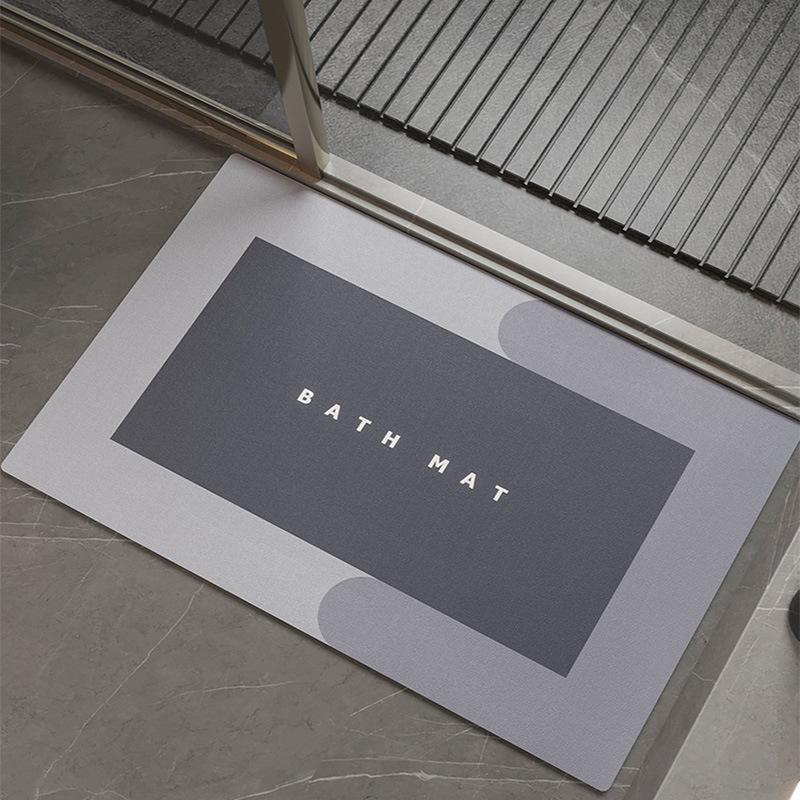 Diatomaceous Earth Non-Slip Quick-Dry Absorbent Bathroom Mat