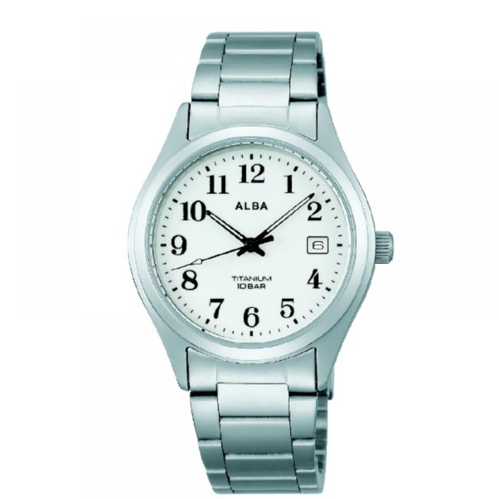 

АЛЬБА [Кварцевые часы] Альба (АЛЬБА) Титановый стандартный тон AQGJ406