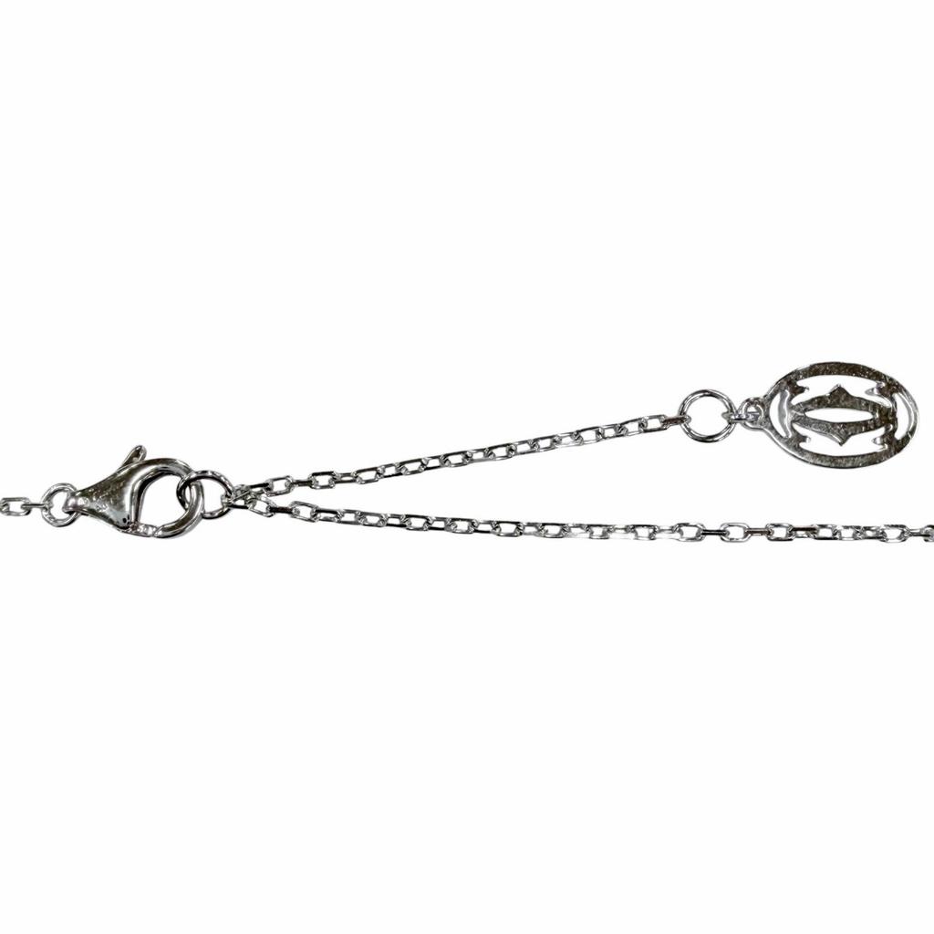 Great Cartier Necklace Damour SM White gold 750 Women CPC002 Used