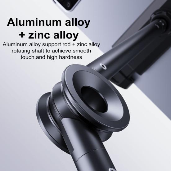 360-Degree Rotation Tablet Bracket Holder Adjustable Stable Locking Mechanism Universal Joint Phone Tablet Stand