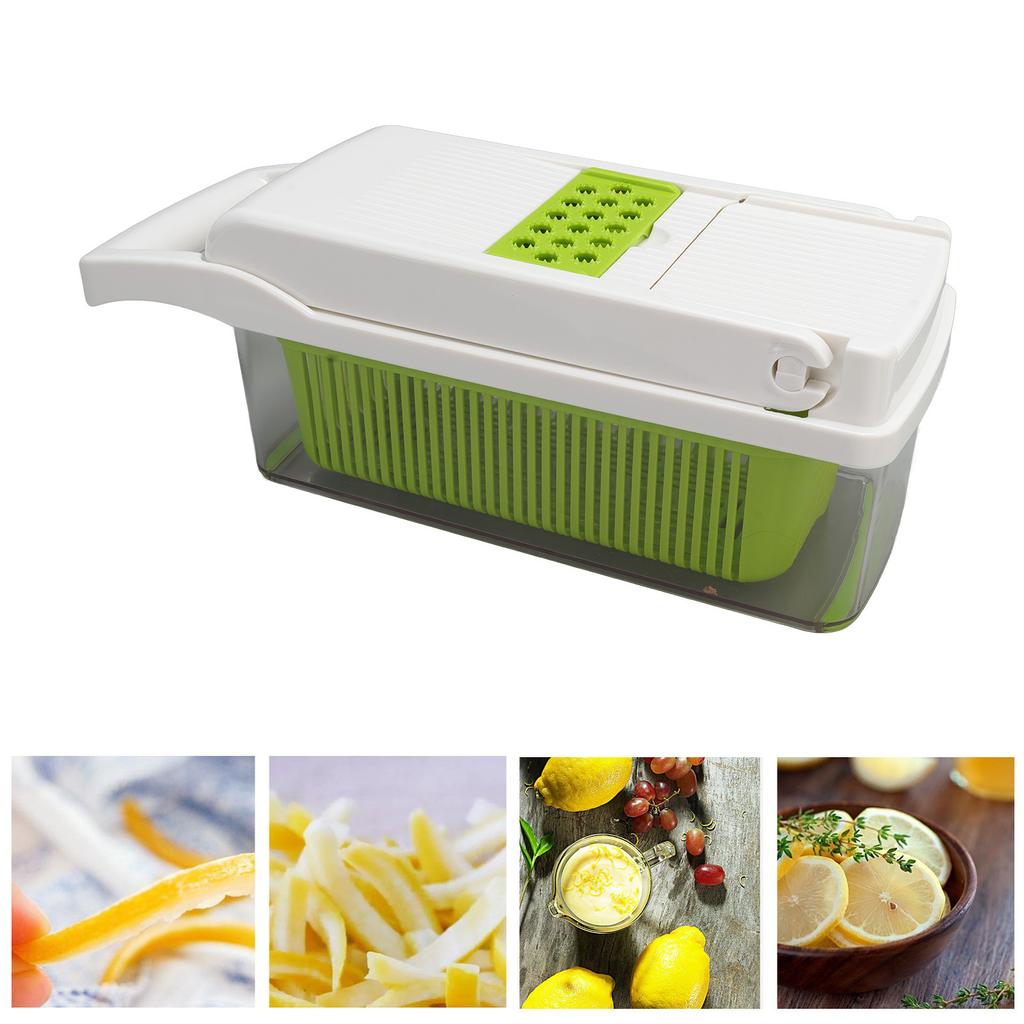 Vegetable Cutter Peeler Chopper Fruit Potato Carrot Grater for Kitchen Household Restaurant