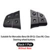 A164 820 7910 9116 16482079109116 Car Steering Wheel Button 4 Keys for Mercedes-Benz ML GL B R-Class W164 W245 W251 Auto Parts