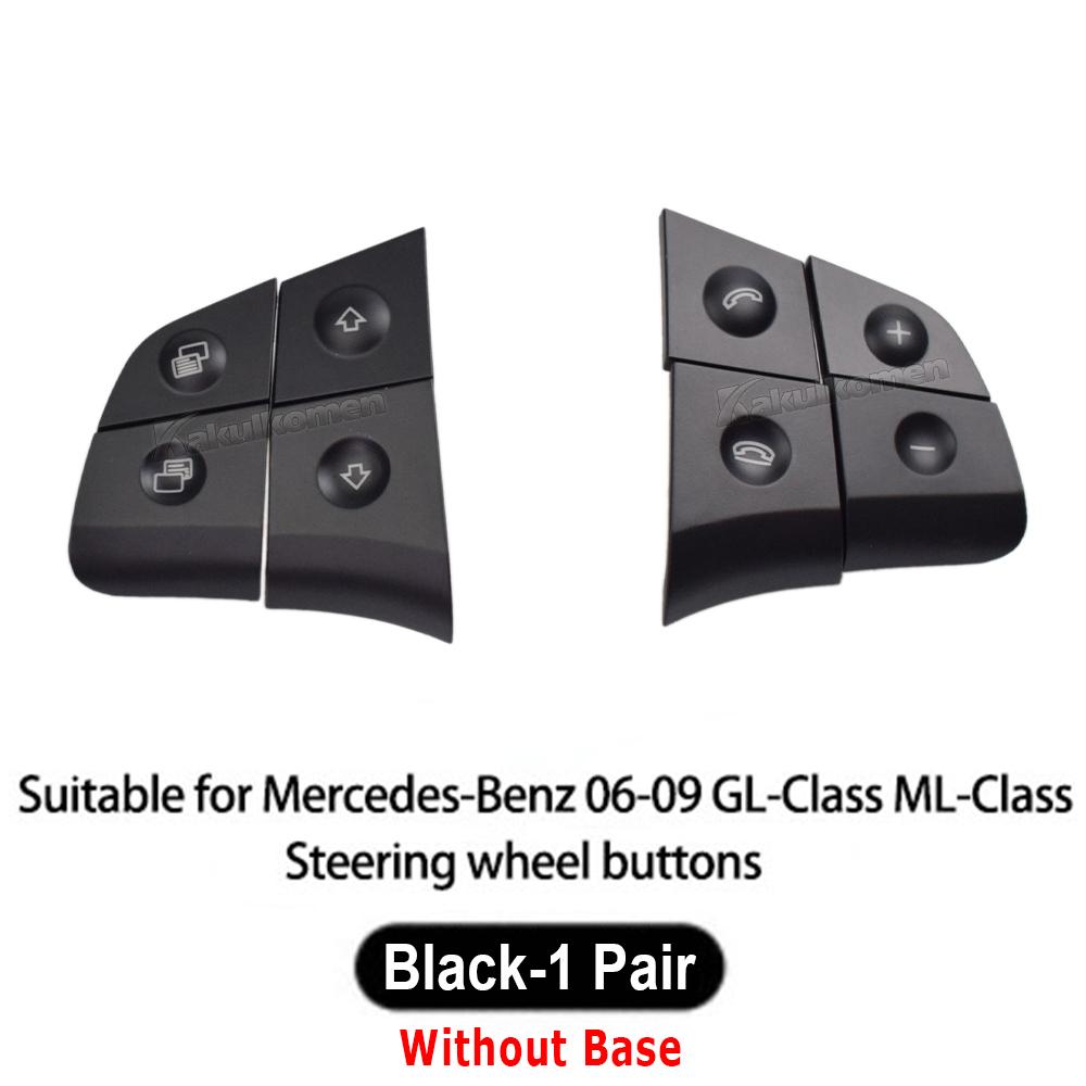 A164 820 7910 9116 16482079109116 Car Steering Wheel Button 4 Keys for Mercedes-Benz ML GL B R-Class W164 W245 W251 Auto Parts