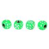 X AUTOHAUX Tire Valve Dice Wheel Air Stem Cap Cover Universal for Car Truck Motorcycle Motorcycle Motorcycle 4pcs Green