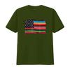 Mens Mexican American Chicano Sarape Flag T Shirt Vintage Washed Stretched Comfortable Graphic Soft Stylish Casual Unisex