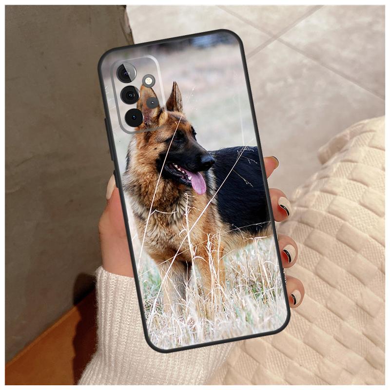 German Shepherd Dog For Samsung Galaxy A36 A56 A16 A26 A06 A52 A53 A33 A13 A34 A54 A14 A15 A35 A55 A22 A32 Case