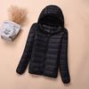 New Light Down Jacket Women's Short White Duck Down Fashion Autumn and Winter Light Jacket