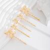 Sparkling  Star Moon Hair Clip Set For Girls Bridal Wedding Headpieces Hair Pins  Jewelry Hair Accessories