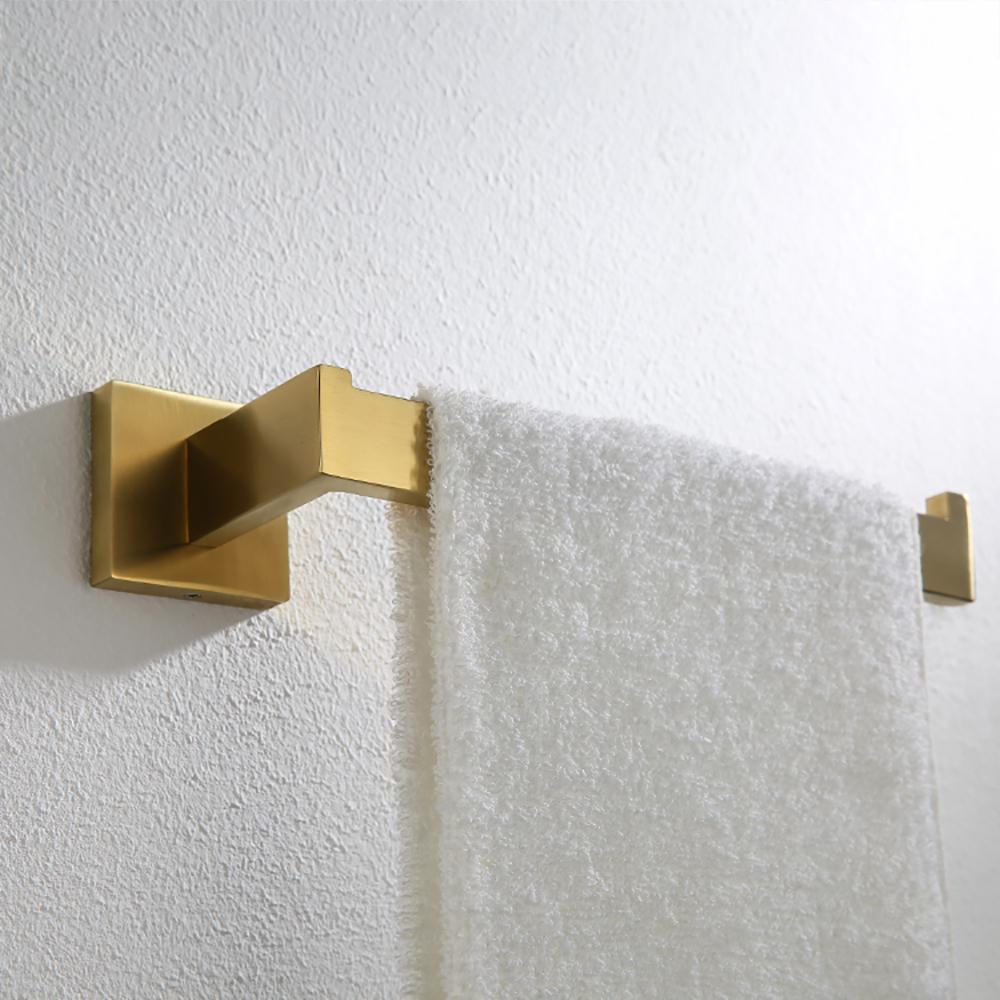 Roll paper Hanger Stainless Steel Towel Holder Household Storage Towel Rack Bathroom Organizer Wall Mounted