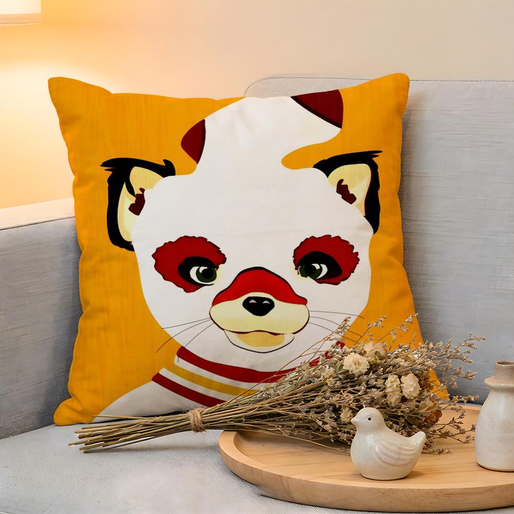 

Cushion Cover Linen SkinFriendly Soft Decorative Case for Sofa Home Decor Movie The Fantastic Mr Fox Pillow cover 30x30cm