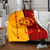 1pc M-Manchester5 Blanket, Gift, for Men and Women, Soft Blanket, Good for Sofa Bed Couch Travel, Lightweight Flannel Blanket