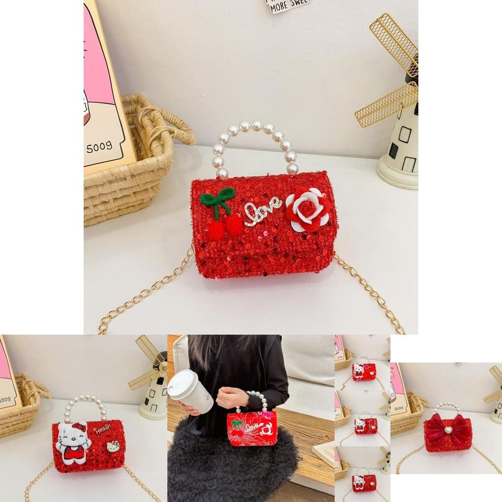 Stylish Pu Material Cute Crossbody Handbag For Kindergarten Girls Ideal For Daily Use