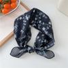 Fashion Women Printing Cotton Linen Small Square Scarf Scarf Women's Versatile Paisley Scarf Head Band Hair Accessories