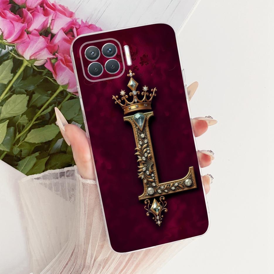 For Oppo A73 Case CPH2099 Luxury Fashion Letters Cover Soft Silicone Case For Oppo A93 A 73 OppoA73 OppoA93 CPH2121 Fundas Coque