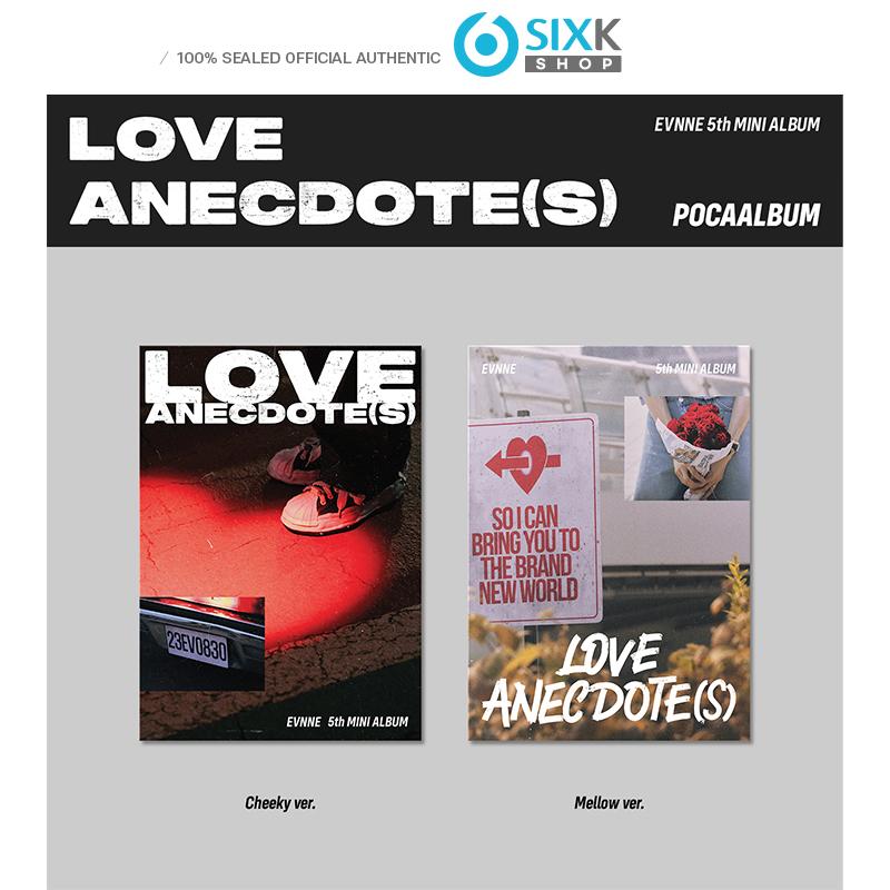 

[Предзаказ] EVNNE - 5-й мини-альбом [LOVE ANECDOTE(S)] POCA вер. [NO POB] MELLOW ver.