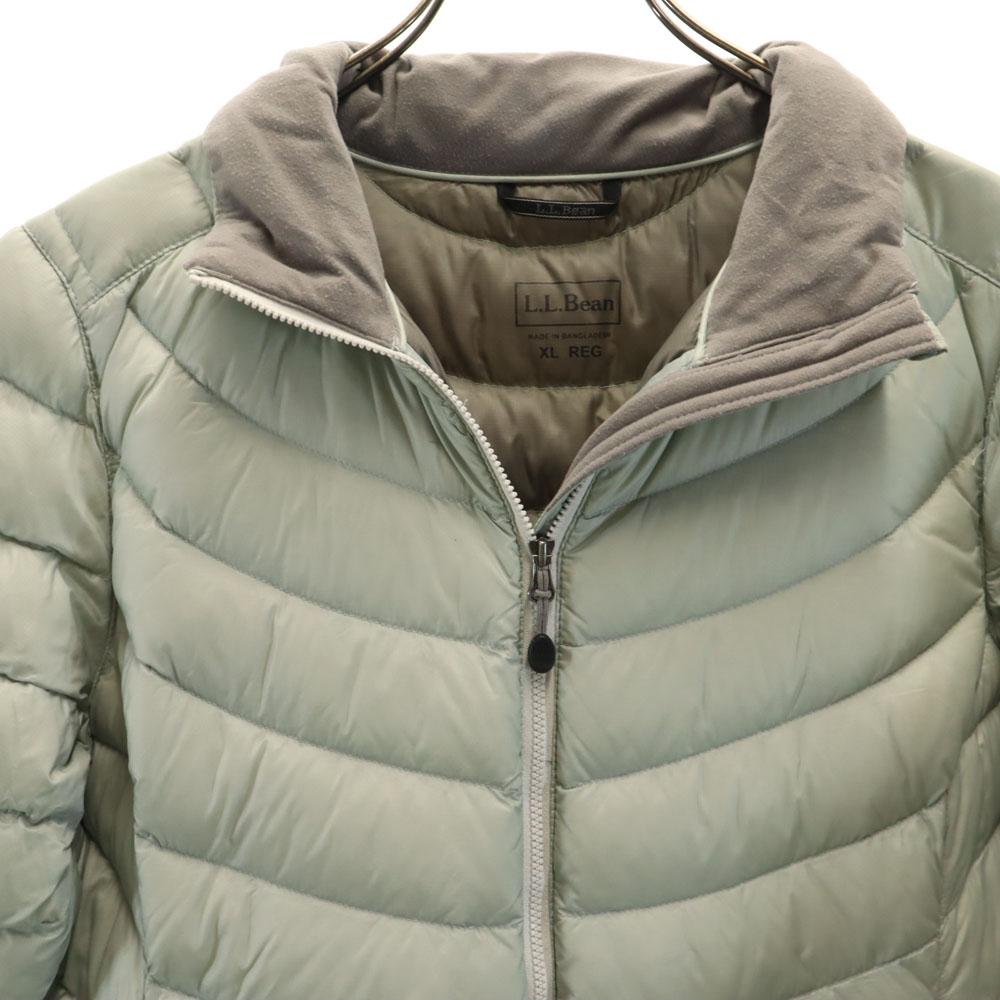 L.L.BEAN Down Coat XL Green System Outdoors Women Used