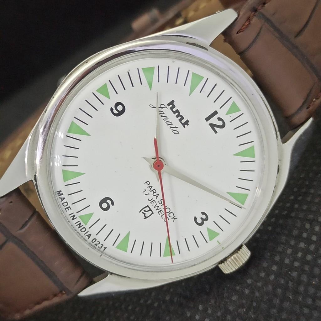 

КОЛЛЕКЦИОННЫЕ СТАРЫЕ МУЖСКИЕ МЕХАНИЧЕСКИЕ ЧАСЫ HMT JANATA INDIAN + 1 РЕМЕШОК a292851-1 Sku551e-a292851