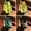 10-N-Neymar Fußball Handyhülle Für iPhone 12 13 14 15 16 17 Pro Max, Leichte und Praktische Weiche Schwarze Hülle