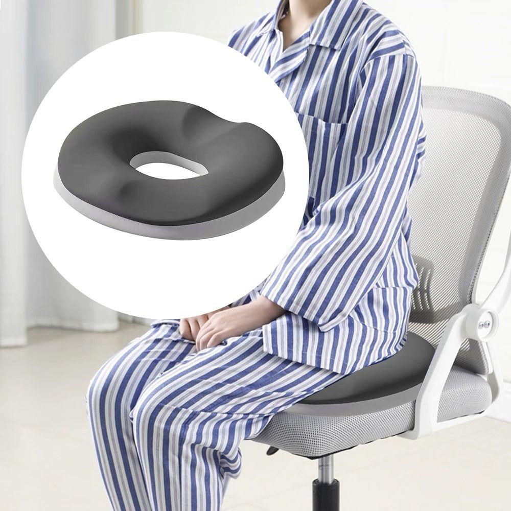 Comfortable Anti-Hemorrhoid Memory Foam Cushion Orthopedic Pressure Relief Hemorrhoid Cushion Massage Feature Tailbone Pillow
