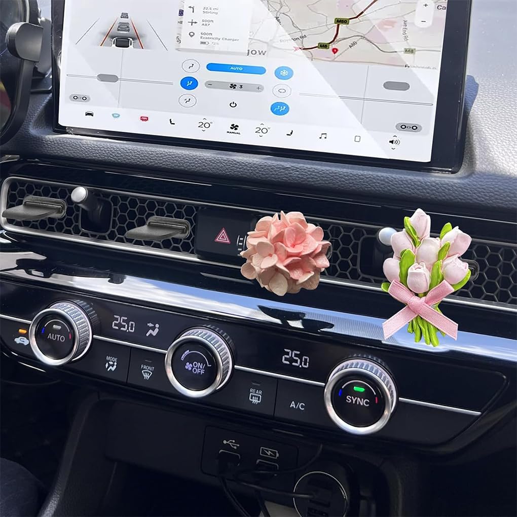 DOSJJIASL 3 Pack Square Head Car Vent Clip Car Vent Clip Custom Fit Car