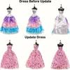 Assorted Doll Clothes & Accessories Wedding Gowns Fashion Dresses Tops Skirts Bikini Swimsuits Shoes For 11.5 Inch Doll Girls Present