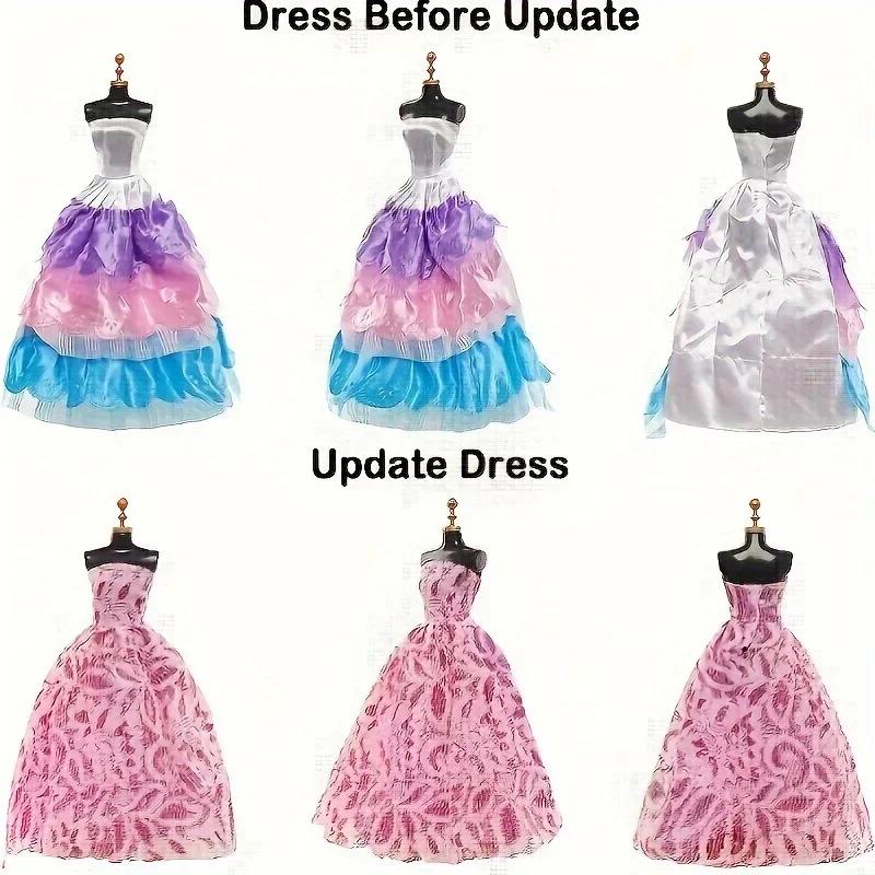 Assorted Doll Clothes & Accessories Wedding Gowns Fashion Dresses Tops Skirts Bikini Swimsuits Shoes For 11.5 Inch Doll Girls Present