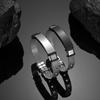 Bracelet en acier titane pour homme: Conception polyvalente, simple et personnalisée