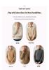 Women's Thickened Cashmere Stand Collar Sweater - Loose Fit, Zipper Lapel, Autumn/Winter 2024