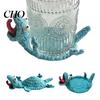Sottobicchiere Animale all'Uncinetto Kit Fai da Te Lucertola, Lavori a Maglia Fatti a Mano, Sottobicchiere Decorativo per Tazza da Bevande Caffè per Adulti, Kit per Principianti