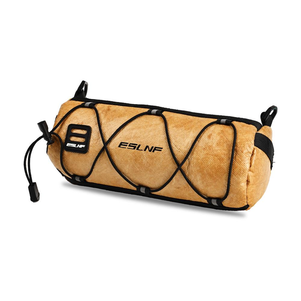 Водонепроницаемая сумка на руль шоссейного велосипеда, многофункциональная сумка на переднюю трубу горного велосипеда, переносная сумка на раму, сумка на плечо для улицы дубильная кора